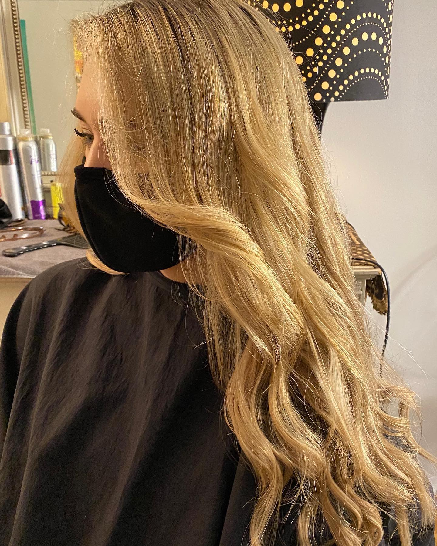 Custom hand tied hair. #handtiedextensions, #sewinhairextensions, #halohairextensions,#customhairextensions, #hairextensionsspecialist